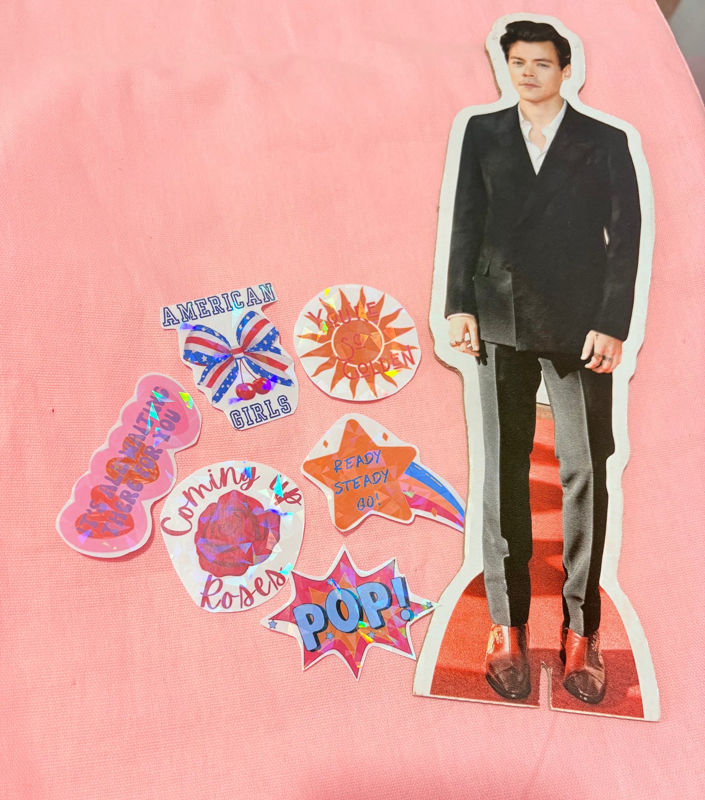 Harry styles sticker set