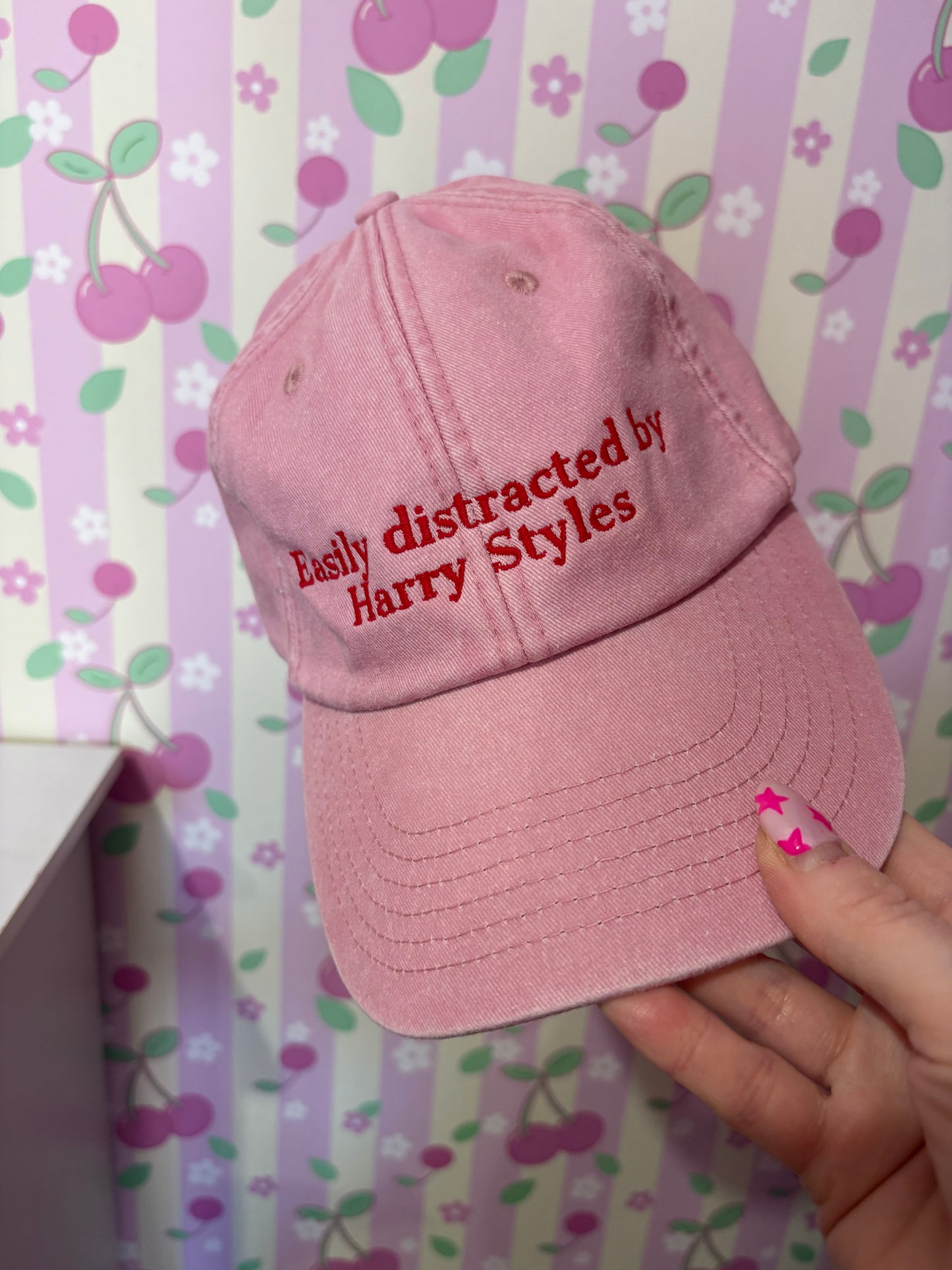 Easily distracted by Harry Styles cap