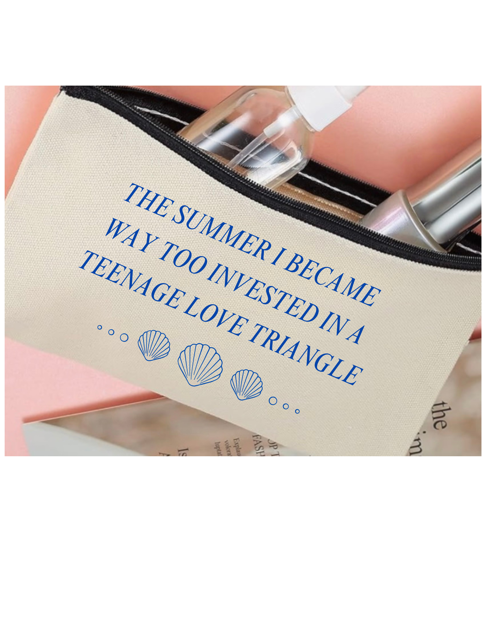 The summer I turned pretty makeup bag