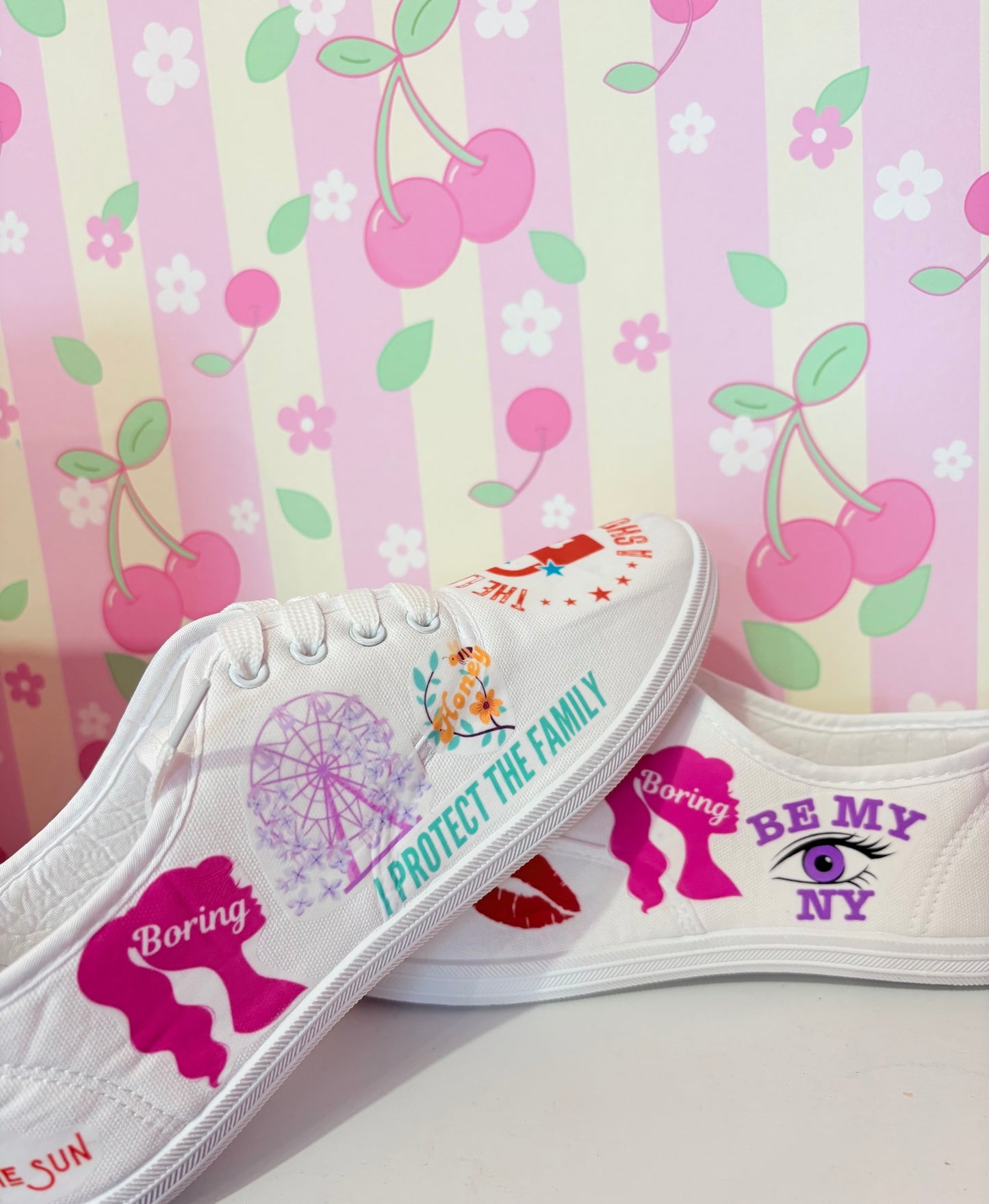 Taylor Swift canvas shoes