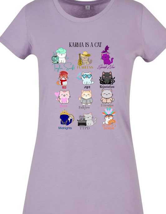 Karma is a cat top