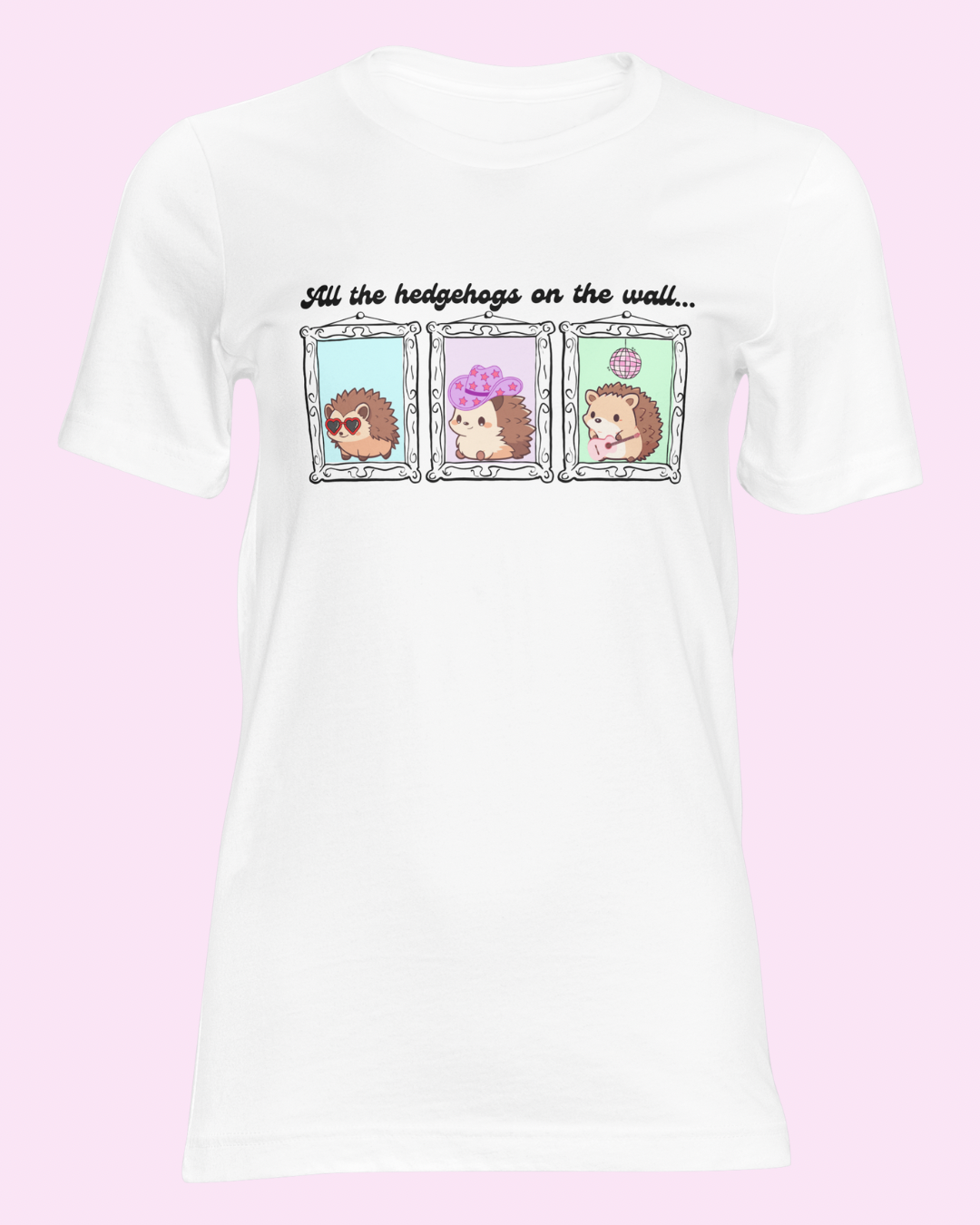 Taylor Swift inspired funny lyric shirt hedgehogs on the wall