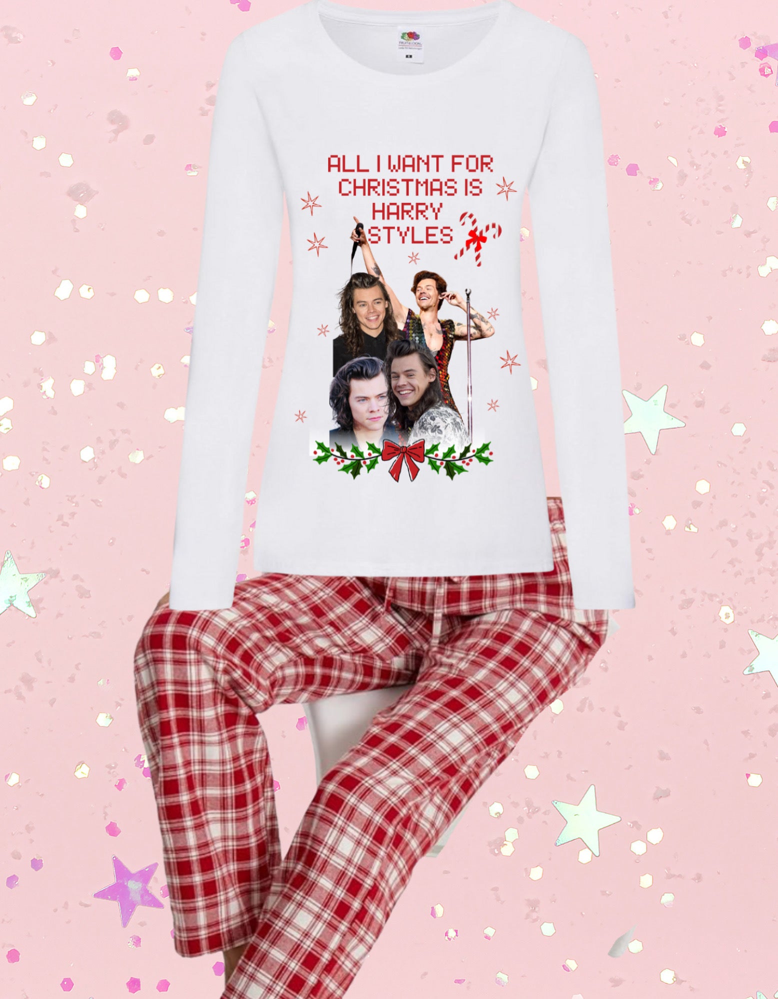 Harry styles Christmas PJs