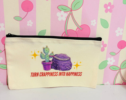 Opalite makeup bag / pencil case