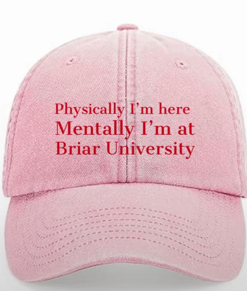 Off campus cap- mentally at Briar university