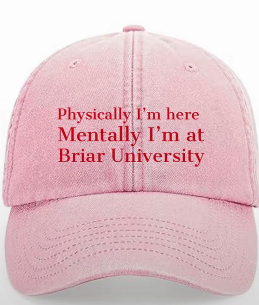 Off campus cap- mentally at Briar university