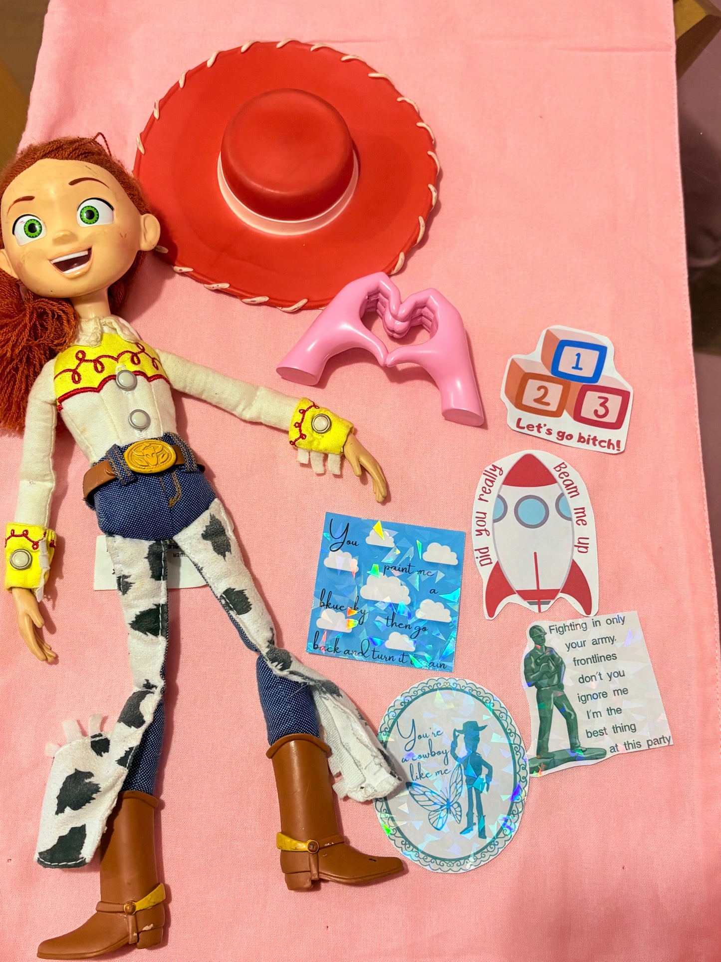 Taylor x Toy Story sticker set