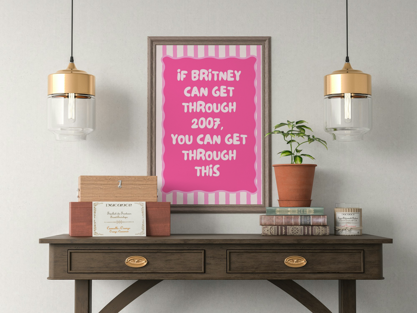 Britney motivation print