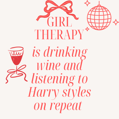 Girl therapy Harry styles print