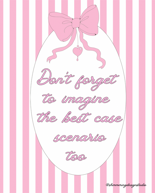 Best case scenario print